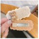 thumbnail image 3 of Nuevo lindo Animal de peluche fruta conejo oso tejer pinzas para el cabello para niña moda lazo rosa pasadores de horquillas, 3 of 5