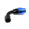 thumbnail image 2 of 10 Pieces Of BLACK/BLUE -4AN AN4 90 Degree Swivel Oil/Fuel/Gas Line Hose End Fitting Adapter BLACK/BLUE -4AN AN4 90 Degree Swivel Oil/Fuel/Gas Line Hose End Fitting Adapter, 2 of 4