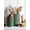 Forest Green, variant on Utensil Holder, 7.3"+5.4" Ceramic Kitchen Utensil Holder for Countertop, Large Cooking Utensil Crocks for Kitchen Counter, Modern Utensil Organizer for Spatula, Set of 2, Dusty Blue