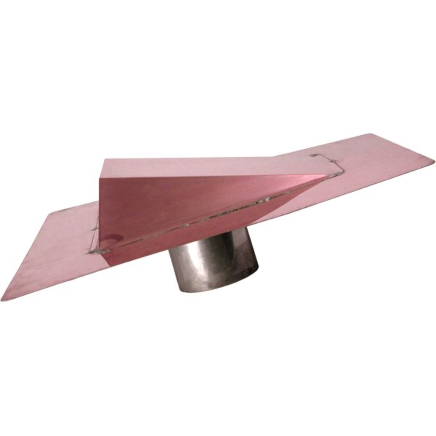 Copper Low Profile Roof Exhaust Vent Duct Size: 10"