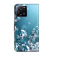 thumbnail image 3 of For Xiaomi 13T Pro Crystal 3D Shockproof Protective Leather Phone Case(Plum,iPhone 14 Pro Max, 3 of 7
