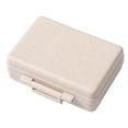 thumbnail image 1 of Travel Pill Organizer Moisture Proof, Airtight Pill Box Case,Pill Dispenser,Daily Pill Storage Container for Vitamin,Fish Oil, 1 of 5