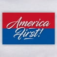 thumbnail image 3 of CafePress - America First T Shirt - Women's Classic T-Shirt, 3 of 4