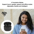 thumbnail image 3 of BT Translator Earbuds,  Noise Reduction  74 Languages 70 Accents Stereo Language Translator Earbuds,4 Translation Modes Phone Earbuds, for Smart Phone Sports Call Music, 3 of 7