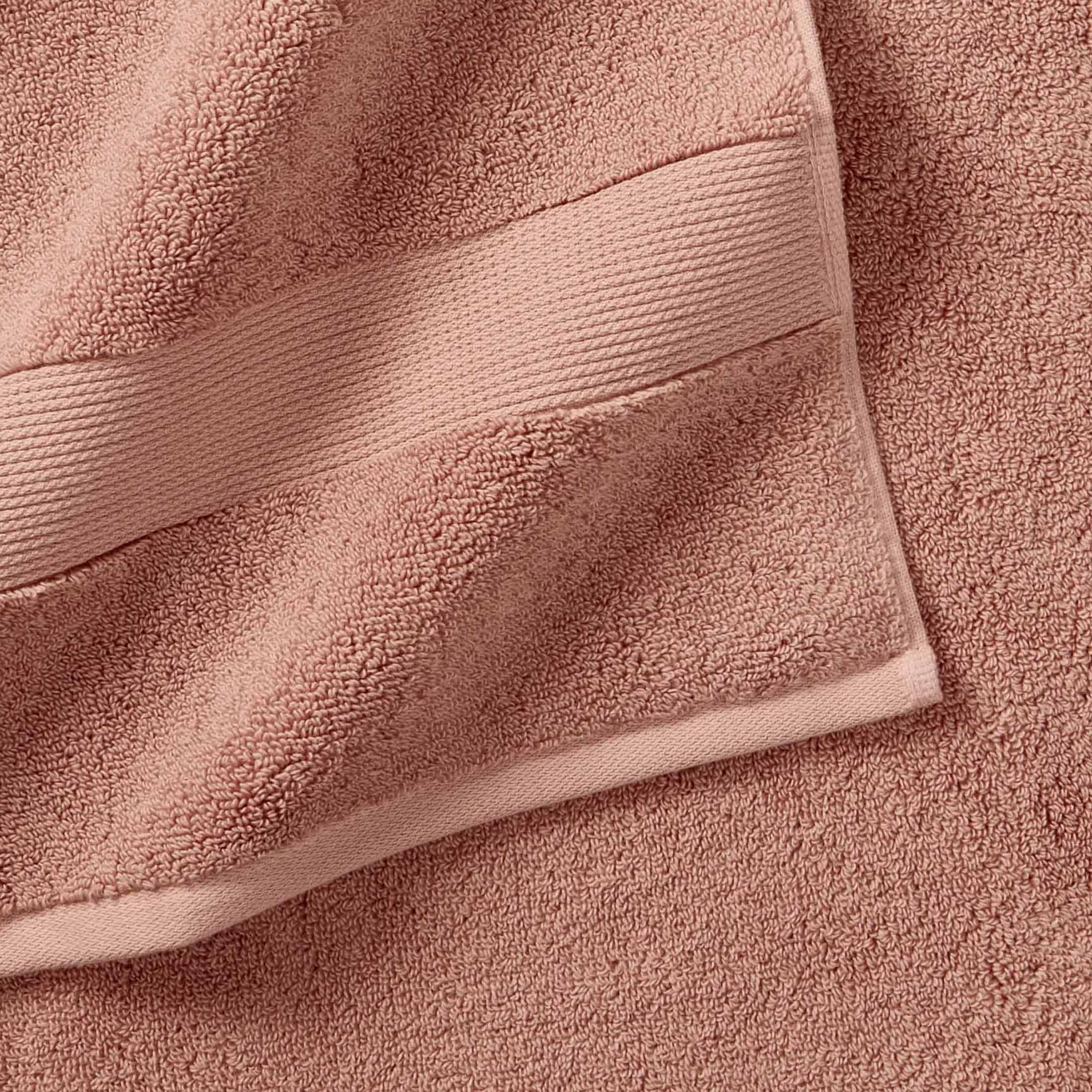 Better Homes & Gardens Signature Soft Solid Cotton Bath Towel, Old Rose