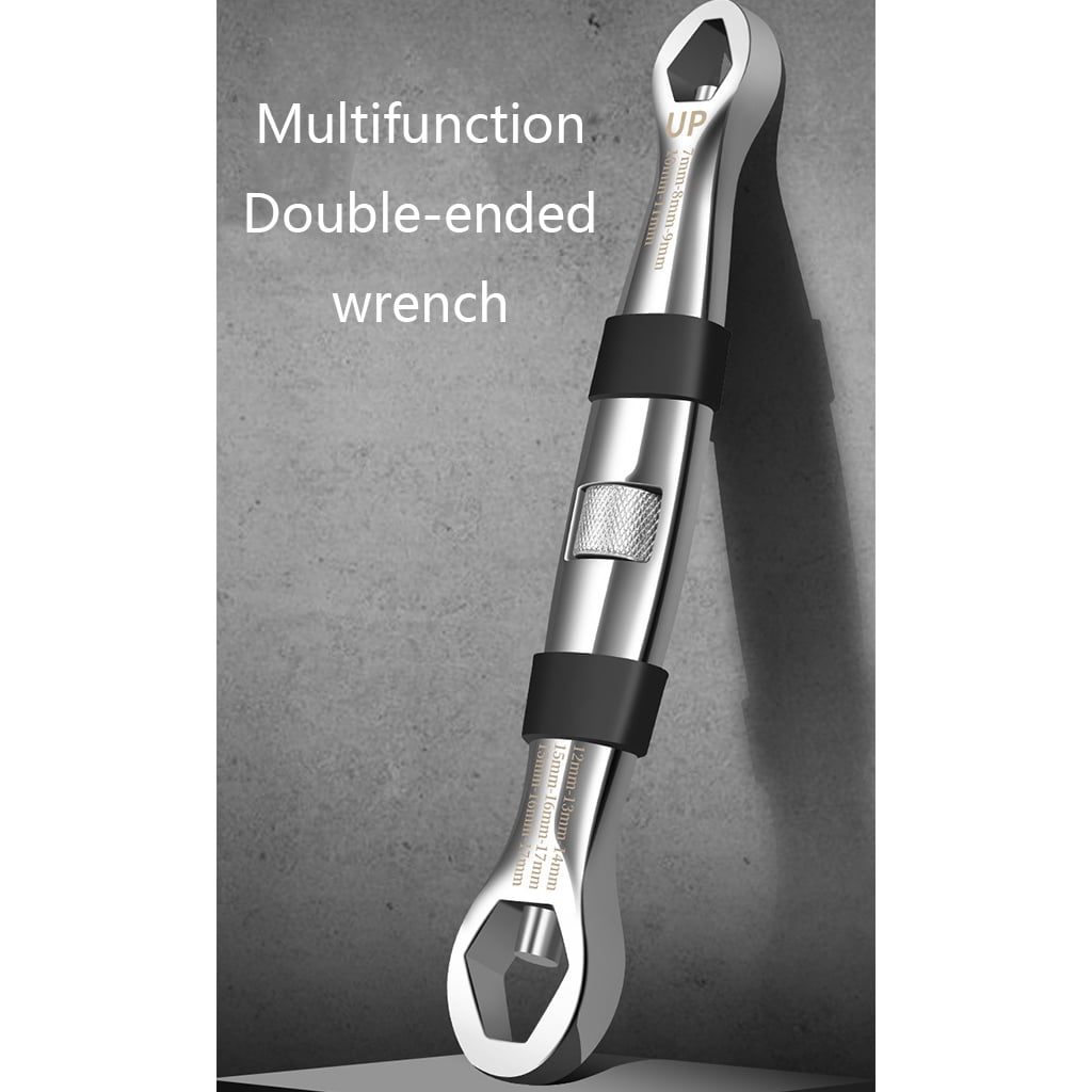 23-IN-1 Adjustable Wrench Multi Functional Flexible Type Pocket Wrench 1/4-inch to 3/4-inch 7mm to 19mm