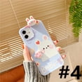 thumbnail image 1 of Carcasa Para Huawei Nova 7 8 8i 9 10 SE Pro Cute Bear Orejas De Conejo Funda Suave Para Teléfono, 1 of 4