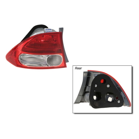 TYC NSF Certified Tail Light Assembly  w/o Bulbs