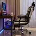 thumbnail image 2 of Gaming Wheels Ergonomic Office Chair Glides Comfy Luxury Office Chair Computer Boys Aesthetic Sillas De Oficina Decoration My Lux Decor Round, 2 of 16
