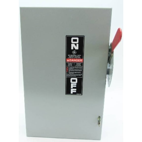 New General Electric GE TG3222 60 Amp 240V 2P Fusible Safety Switch 60A NIB