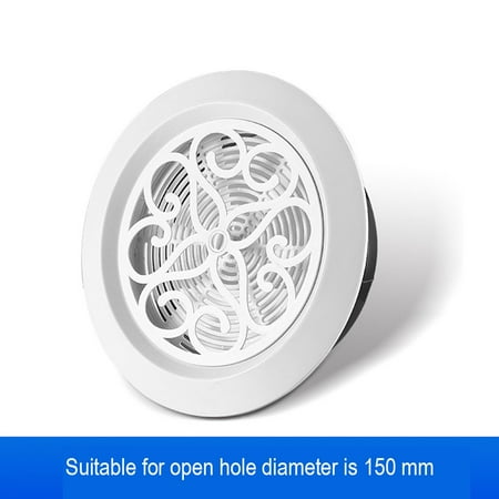 

ABS Round Air Vent Central Air Conditioner Air Vent Can Adjust The Air Volume