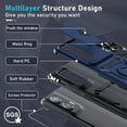 for Motorola Moto G Stylus 5G 2024 Case with Screen Protector,Heavy