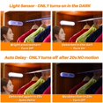thumbnail image 3 of Luces con sensor de movimiento STAR-SPANGLED, paquete de 3 unidades, 7 pulgadas, funcionan con bater, 3 of 8