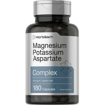 Magnesium Potassium Aspartate Complex | 180 Capsules | by Horbaach