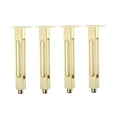 thumbnail image 4 of 4 patas resistentes para muebles, para sofá, armarios, mesas de centro y TV. Oro 25cm, 4 of 9