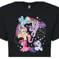 thumbnail image 3 of My Little Pony - Brave Girls Club - Junior's Cropped Tee, 3 of 5