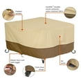 thumbnail image 4 of Classic Accessories Veranda™ 42" Square Fire Pit Table Cover, 4 of 17