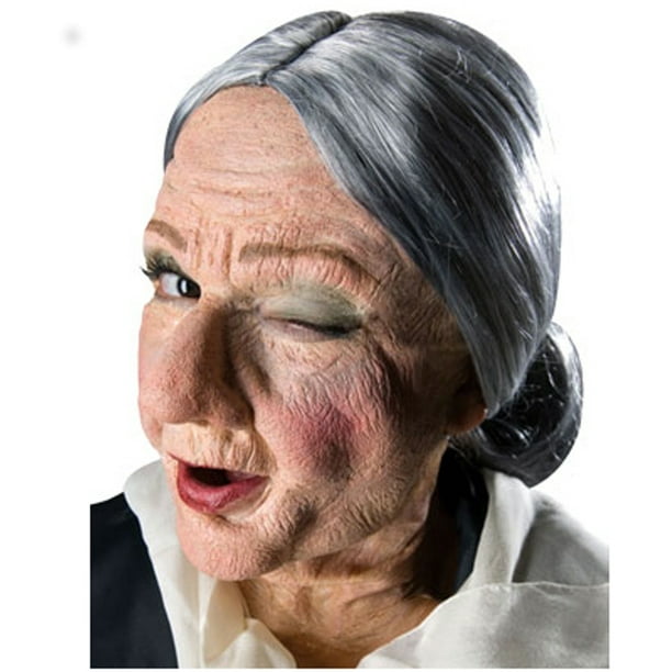 FX Granny Old Lady Theatrical Costume Mask Walmart.com