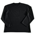 thumbnail image 4 of Yievot Men's Long Sleeve Tee Shirts Waffle Crew Neck Pocket T Shirts Solid Color Casual Basic Tops, 4 of 7