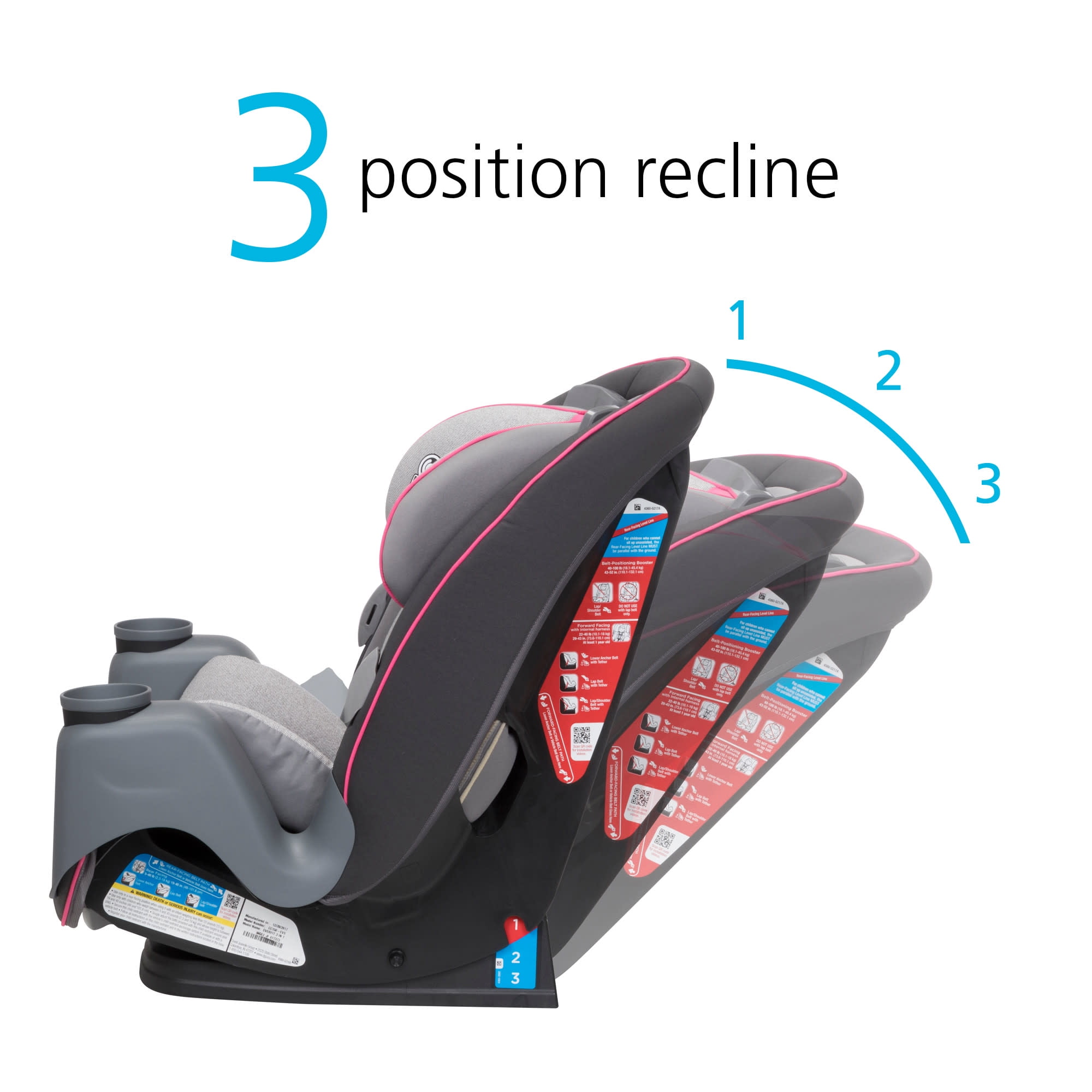 Safety 1st EverFit DLX In Car Seat Hire Car Seat NZ Eazypods Car Seat