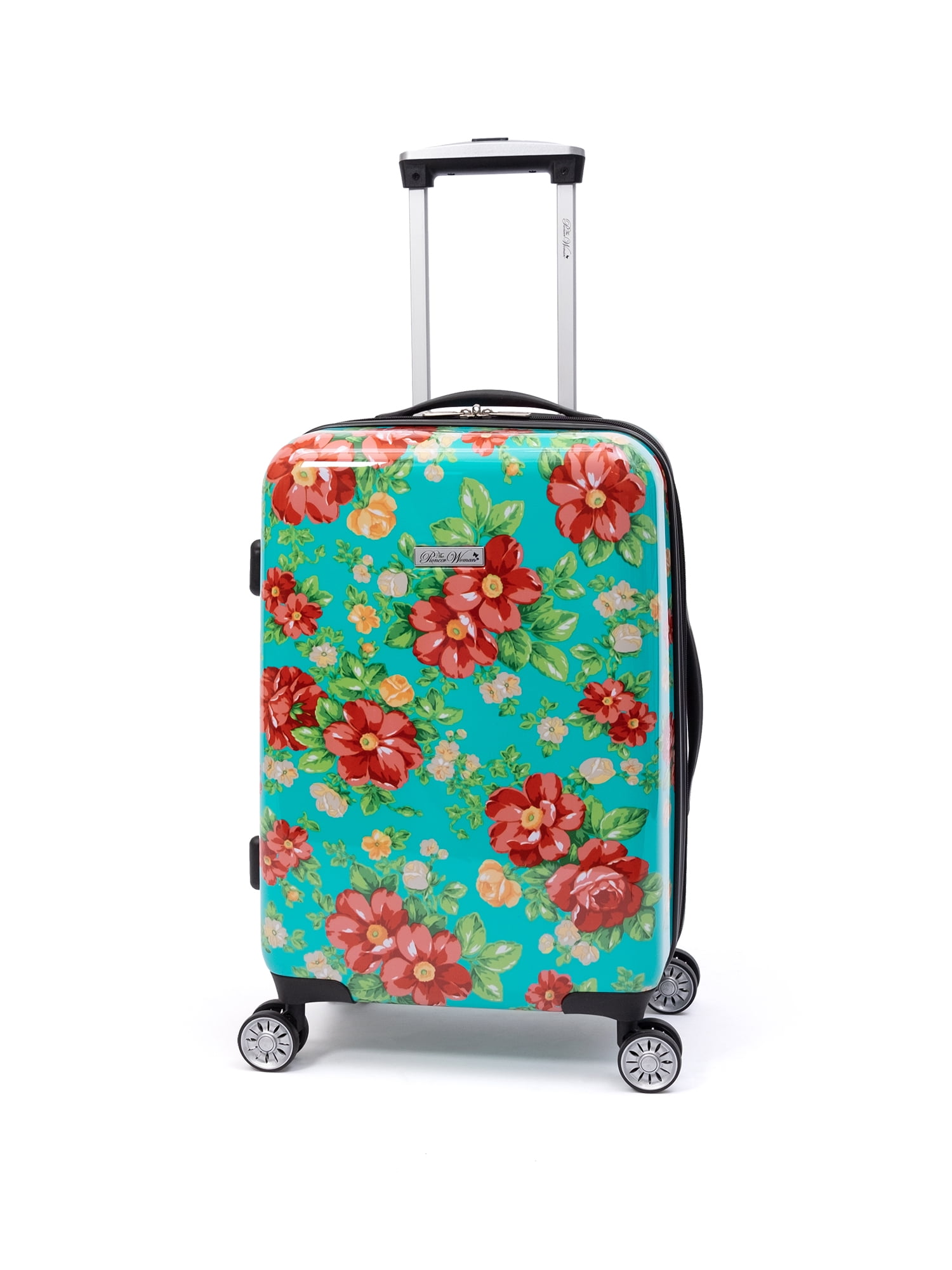 The Pioneer Woman Hardside Luggage 20 Inch Carry-on, Vintage Floral ...