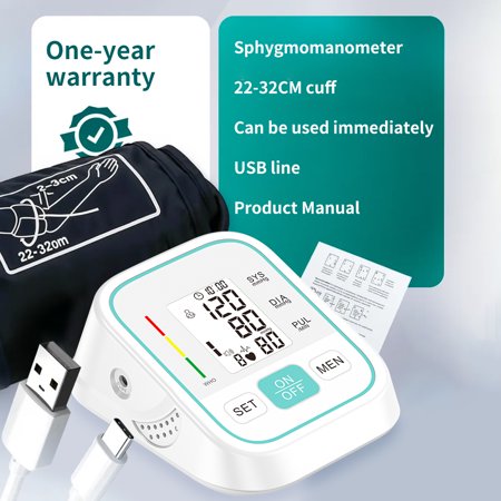 LaseLocks Digital Automatic Wrist Blood Pressure Monitor, Compact & Easy to Use, Ergonomic Design for Home & Travel