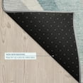 thumbnail image 6 of Addison Rugs Chantille Indoor/Outdoor Transitional Swirls Teal Machine Washable Round Rug, 8' x 8', 6 of 8
