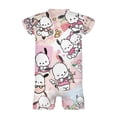 thumbnail image 6 of Pochacco Baby Boy Girl Romper Short Sleeve Cotton Bodysuit Outfits Jumpsuit Summer One Piece Clothes, 6 of 8