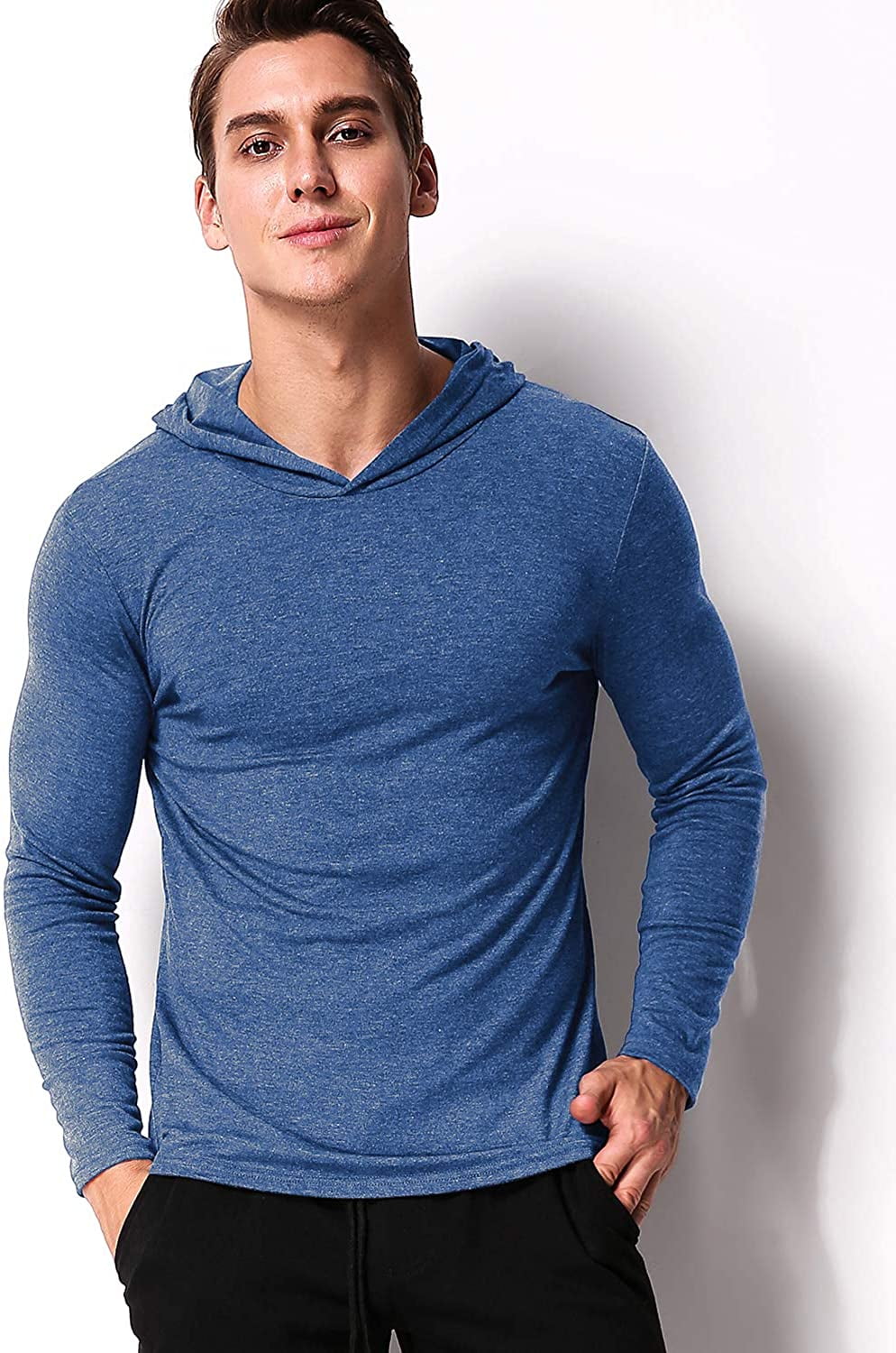 slim fit sweatshirt men's