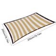 thumbnail image 3 of Toldo de vela parasol para patio, jardín o terraza | Cubierta de sombra con protección UV | Parasol transpirable e impermeable para pérgola, terraza o balcón, 3 of 6