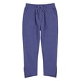 thumbnail image 4 of YanHoo Capris for Women Elastic Waisted Drawstring Lightweight Capri Pants Casual Comfy Cropped Trousers with Pockets, 4 of 7