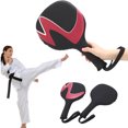thumbnail image 1 of Cible d'Entraînement pour Mains et Pieds, Coussin de Frappe Léger et Durable pour Combat et Boxe Rouge, 1 of 7