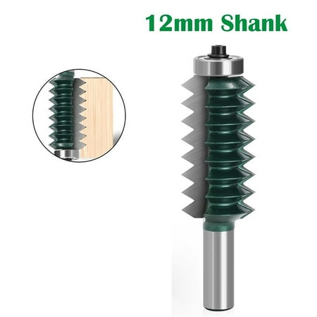 

12mm Shank Finger Joint Glue Milling Cutter Raised Panel Router Bit For Woodwork