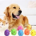 thumbnail image 5 of 3 Pack 2.4 Inch Egg Shape Squeaky Dog Balls Soft Bouncy Interactive Chew Play Toys for Puppy Small Medium Dogs, 5 of 10