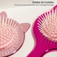 thumbnail image 4 of Hair Brush, Detangler Massage Brush with Air Cushion Snag-Free, Anti-Static Brush for All Hair Type, 4 of 6