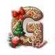 thumbnail image 3 of 26 Letters Christmas Tree Decoration Pendant Christmas Tree Ornaments Personalized DIY Christmas Ornaments Christmas Decoration Xmas Tree Hanging Decor Feature, 3 of 6