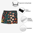thumbnail image 5 of Kdxio Men's Boxer Briefs with Berries and Flowers Print - Comfortable and Breathable Underwear for Everyday Wear, 5 of 7