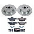 thumbnail image 3 of PowerStop Rear Z23 Evolution Sport Carbon-Fiber Ceramic Brake Pad and Drilled & Slotted Rotor Kit Fits: DODGE JEEP Select Models K5950, 3 of 10