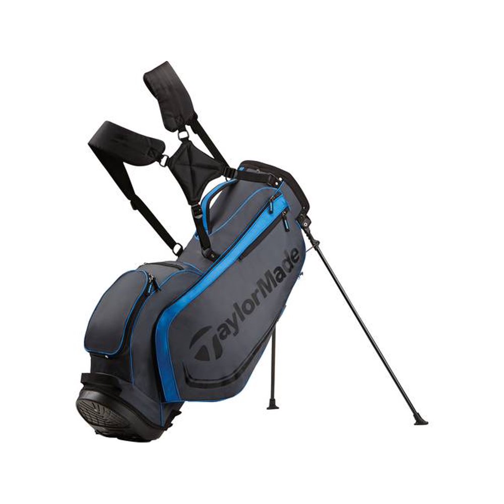 TAYLORMADE GOLF 2017 4.0 STAND BAG MENS GREY/BLACK/BLUE 4WAY TOP 6