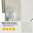 thumbnail image 7 of BGTREND Double Laundry Hamper with Lid 155L Laundry Basket with Removable Liner Bags & Side Mesh Pocket Collapsible Laundry Sorter Dirty Clothes Hamper (Beige), 7 of 7