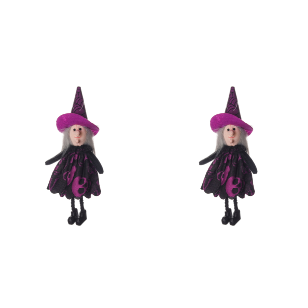 Muñeca Felpa Bruja Halloween Creativa La Casa Encantada (03)