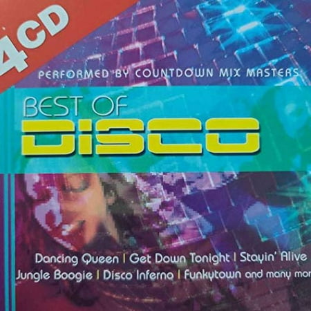 Best of Disco - performed by Countdown Mix Masters, 4 CD set with all your favorites - Rare! (Music CD)