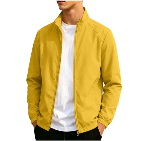 OGLCCG Youth Boys Windbreaker Lightweight Breathable Raincoat Outdoor Full Zip Windproof Rain Jacket with Pockets 12-19 Years