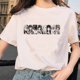 thumbnail image 3 of Camiseta con estampado divertido de Bungou Stray Dogs para mujer, Top Harajuku, camiseta informal básica con cuello redondo, camiseta de manga corta para niña, envío directo, 3 of 5