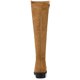 thumbnail image 3 of Botas hasta la Rodilla Allegra K de Mujer Cremallera Lateral Tacones Gruesos Marrón 42, 3 of 6