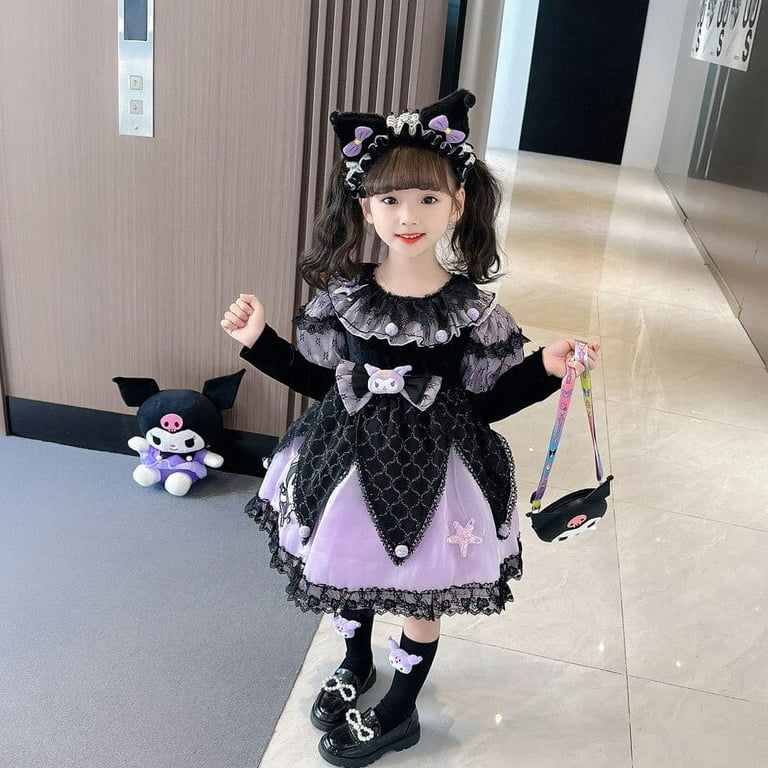 Sanrio Kuromi Lolita Plush Backpack Gothic Lolita Collection