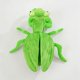 thumbnail image 4 of Manta Verde Realista Animal de Peluche Insecto Muñeco Suave Almohada Niños Regalo de Cumpleaños Decoración Del Hogar, 4 of 5