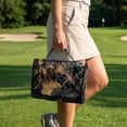 thumbnail image 2 of SEANATIVE Golf Cart Seat Covers for 2 Person Seats, Dust-proof Golf Cart Seat Blanket with 4 Pockets for EZGO Club Car Decor Accessories, Camo Hunting Forest Black, 2 of 7