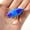 Blue, variant on 2pc 5cm/1.96in 4.5g Artificial Ladybug Fishing Bait, Cicada Beetle Insect Wobblers Fishing Lures Jigs, Topwater For Bass Carp Fishing Tackle