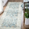 thumbnail image 1 of RUGKING 2x7 Runner Rug for Floor Traditional Vintage Thin Carpet Blue Rug Non-Slip Foldable Indoor Rug for Hallway Living Room Bedroom Kitchen, 1 of 6